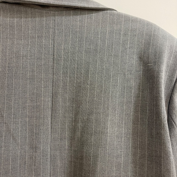 NWT Frankie Shop Sybil Blazer - Grey Pinstripe (XS) - Picture 8 of 14